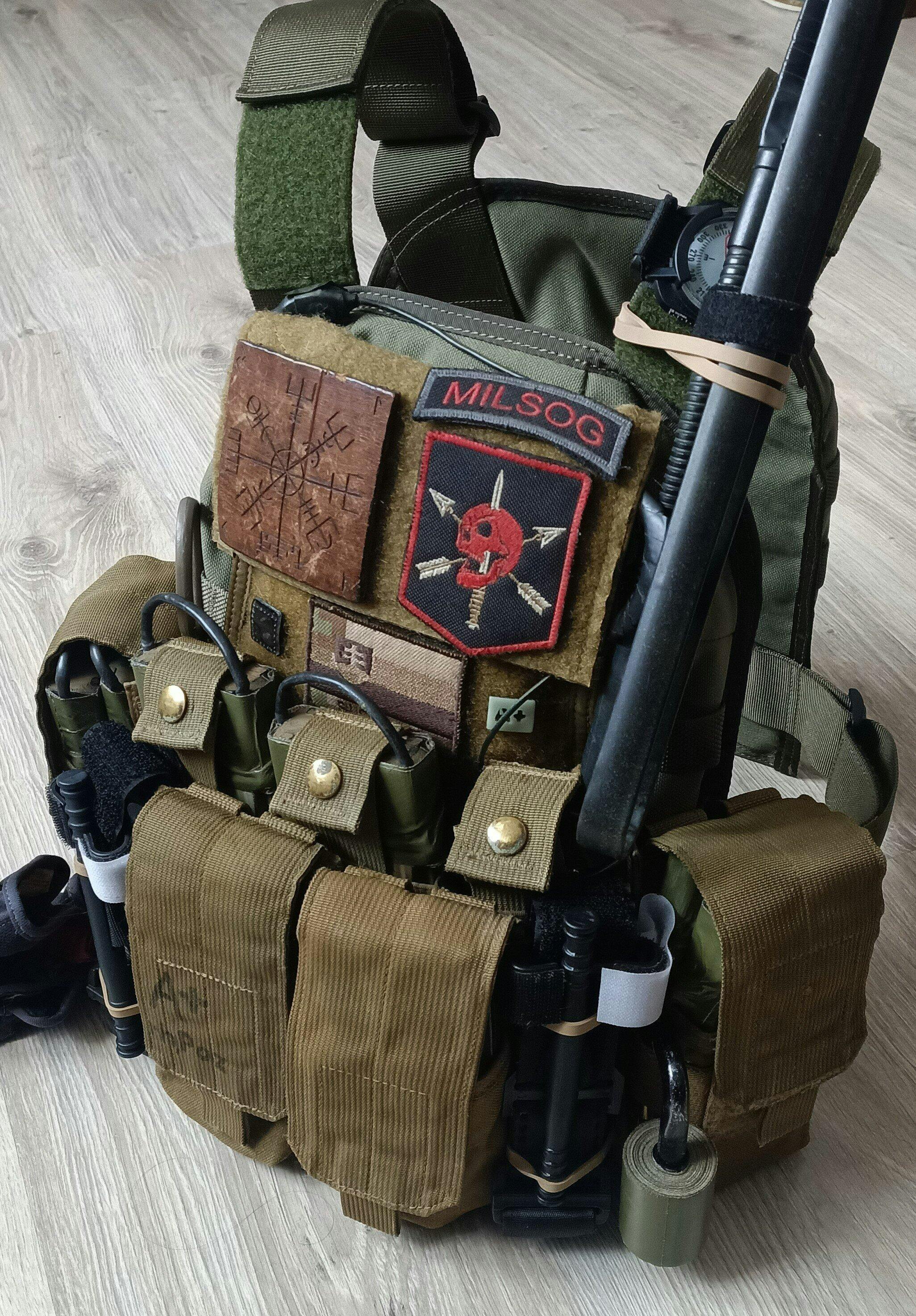 Delta force CAG paraclete HPV plate carrier - Shekkin Gears
