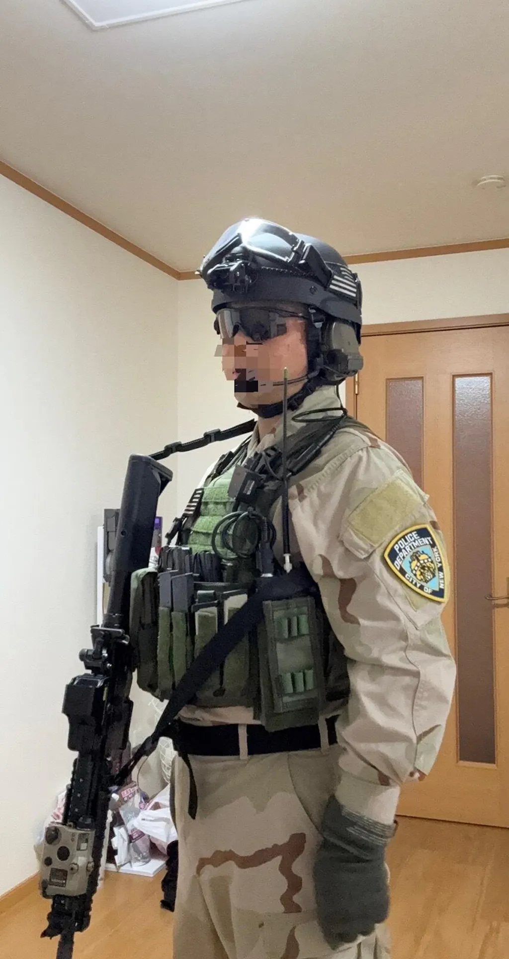 Delta force CAG paraclete molle CVC plate carrier Pre MSA smoke green