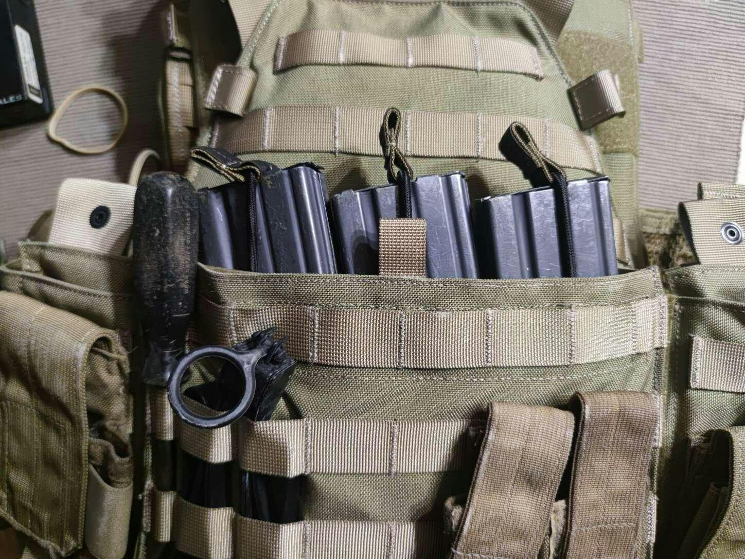 Shekkingears navy seals devgru gears triple mag pouch insert