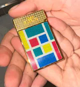 S.T. Dupont Ligne 2 Casablanca Vintage Multicolor Lighter #200