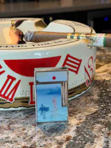 S.T. Dupont Ligne 2 Monet Sunrise Luxury Art Lighter#194