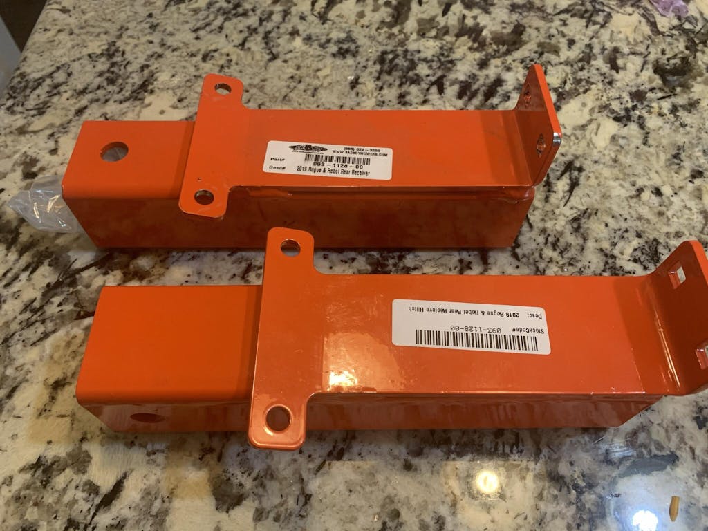 Bad Boy OEM 093112800 Rogue & Rebel Rear Receiver Hitch (Bolt On