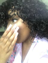 ̂  ⚡Natural Look Perruque Noir Pixie Cut 13x4 Dentelle Bouclés Avec Frange Cheveux Humains