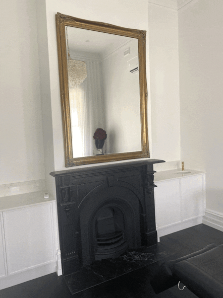 Venus Gold Large Wall Mirror