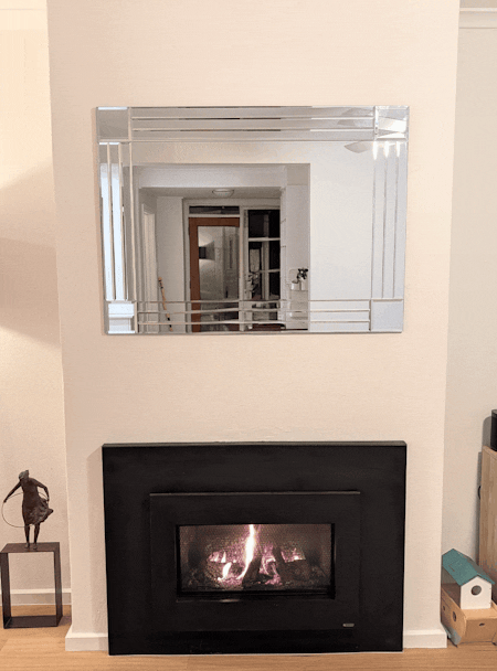 Fedrin Frameless Wall Mirror