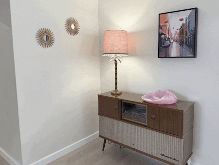 Herby Round Gold Wall Mirror Set of 2