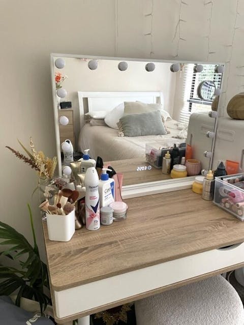 Bellisa LED Makeup Hollywood Mirror with 10x Magnification