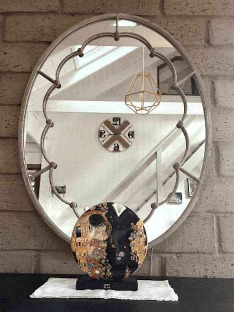 Adriano Oval Wall Mirror