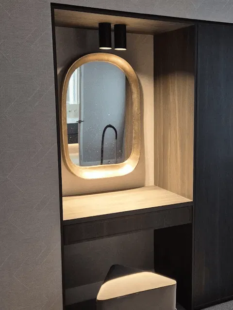 Uttermost Bradano Brass Arch Wall Mirror
