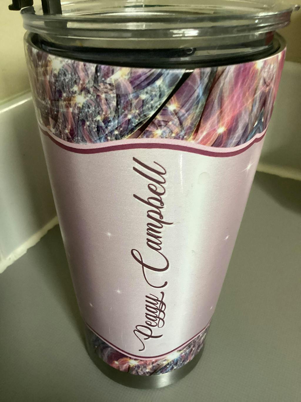 Turtle Happiness is Being Grandma Mommy Aunite Personalized Tumbler SC