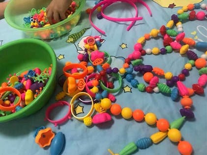 B Toys Pop Snap Beads DIY Jewelry Making Kit Kids Toy Years Up