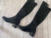 Lichidare stocuri - preturi extrem de mici 27 Cizme peste genunchi piele naturala stretch - KAVIAR 4.5