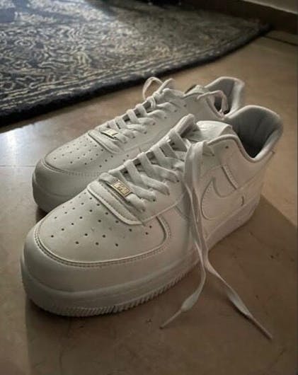 AF-1 Triple White Premium Batch Clean Classic Sneaker
