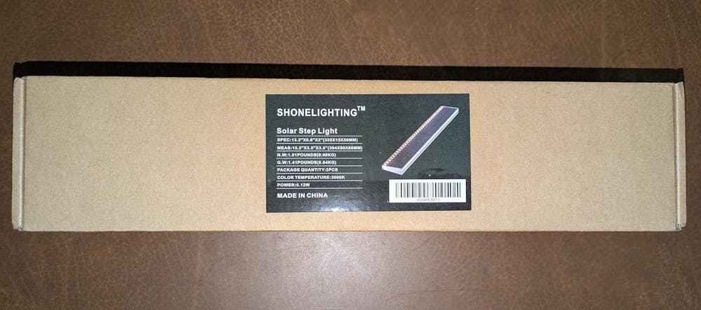Outdoor Solar Step Lights, 33 LEDs and IP66 Waterproof - Ideal for Concrete Stair, Entryway, Porch, and Patio