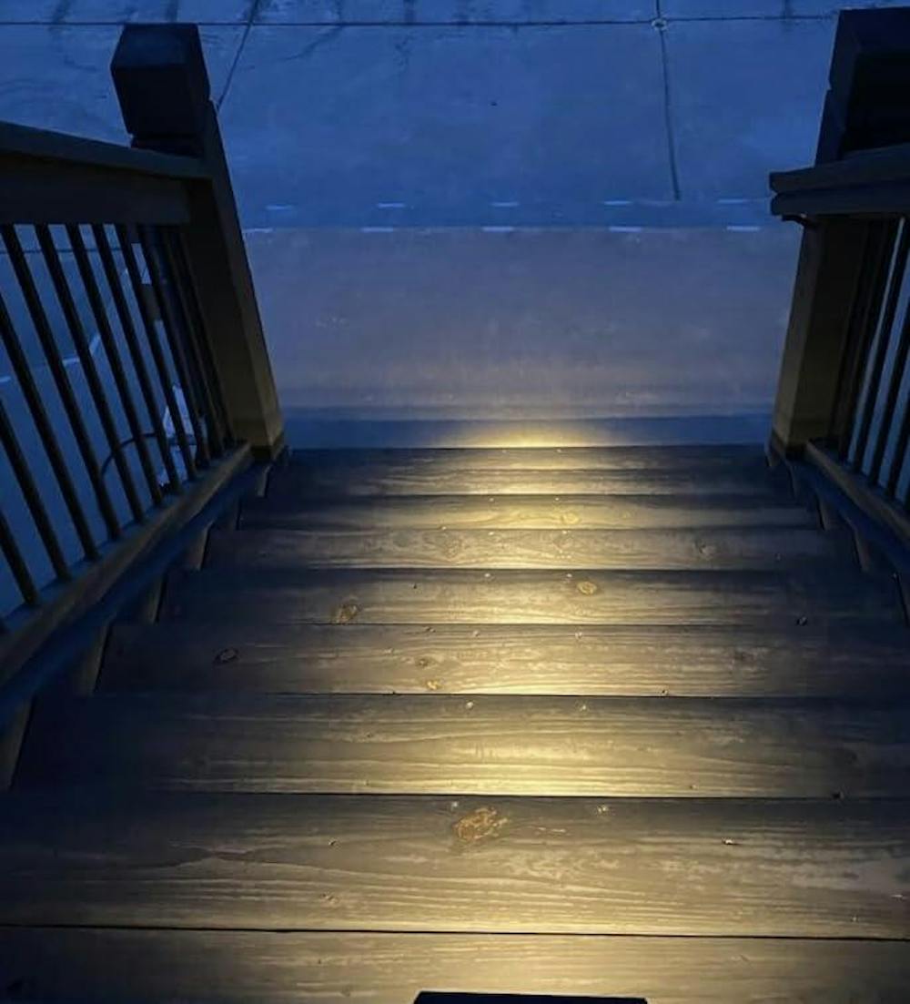 Outdoor Solar Step Lights, 33 LEDs and IP66 Waterproof - Ideal for Concrete Stair, Entryway, Porch, and Patio