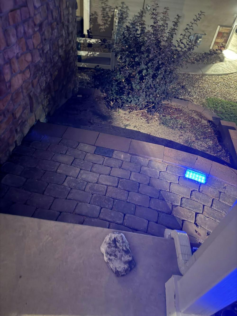 Christmas Solar Paver Lights 6x9, Color-Changing and IP67 Waterproof - Ideal for Driveway, Walkway, and Patio