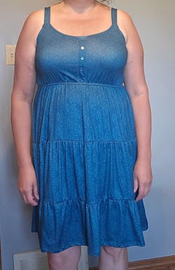Amanda Tank Tiered Dress