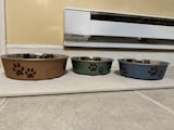 Bella Bowls Loving Pets Dog Bowl, Green, Large - Alsip Home & Nursery