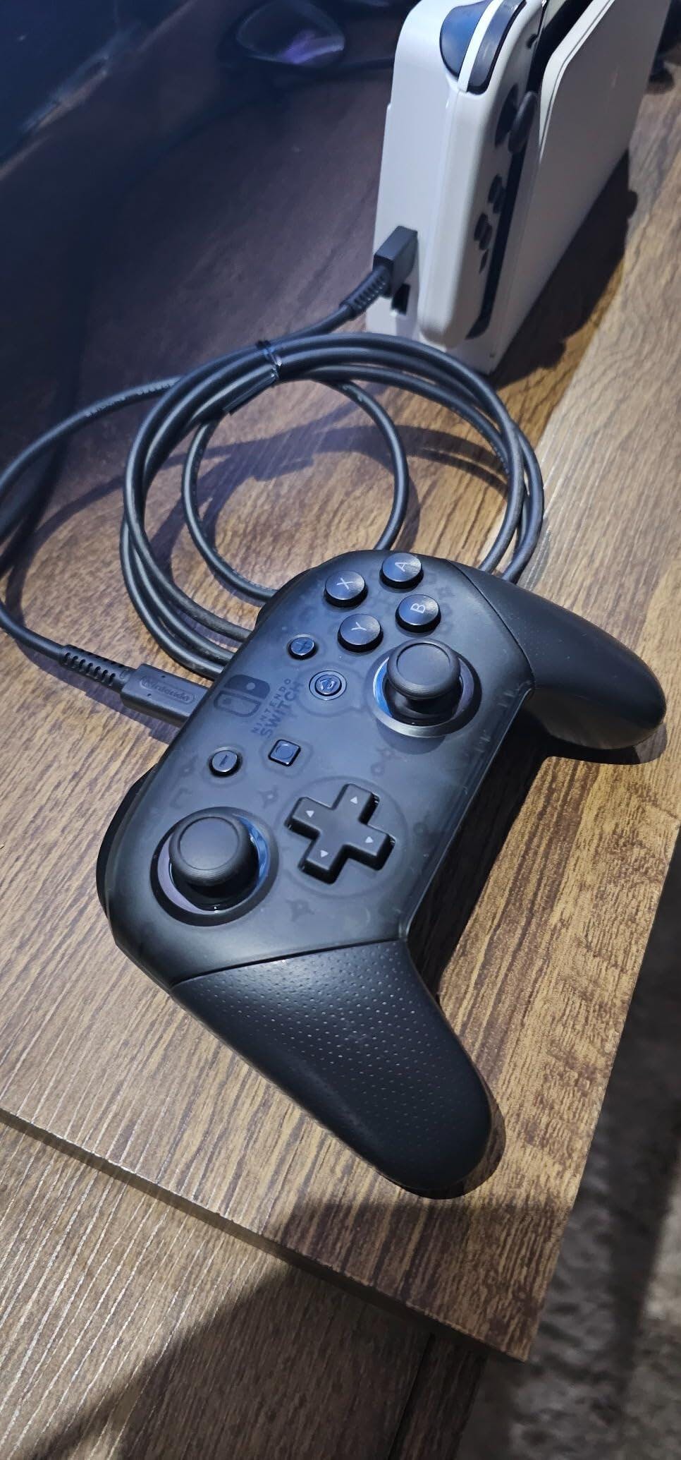 Controle Nintendo Switch Controller Pro Sem Fio Preto