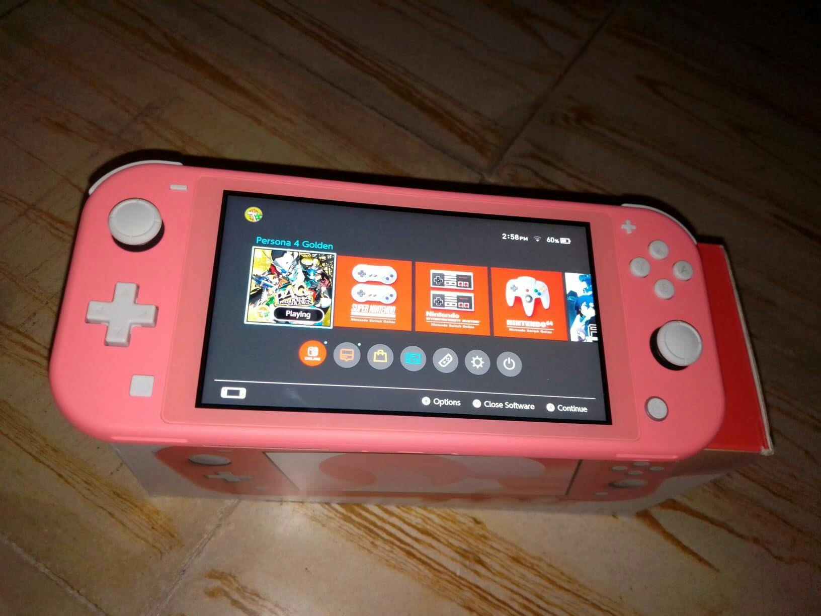 Nintendo Switch Lite Coral - Animal Crossing
