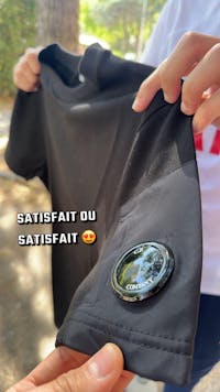 Veste C.P à lunette noir