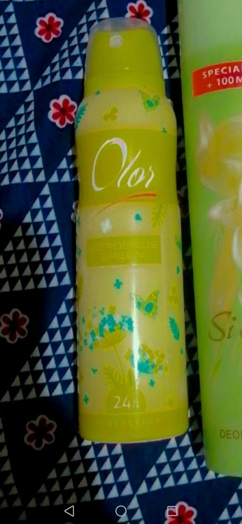 Olor 24h Body Spray - Gorgeous Green 150ml