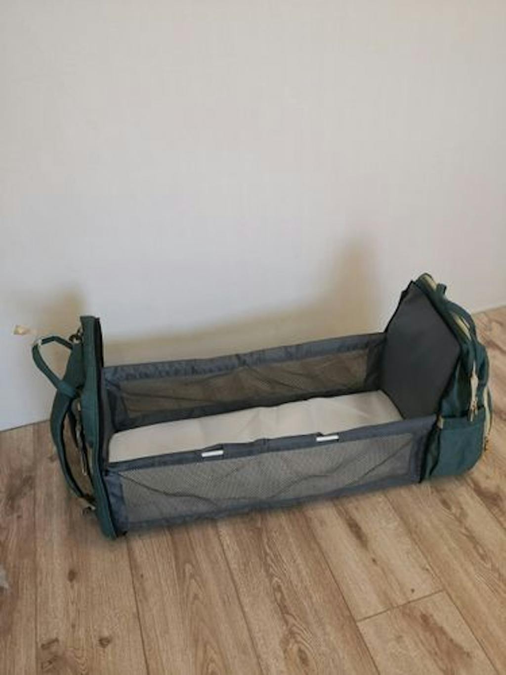 2 in 1 expanding diaper bag