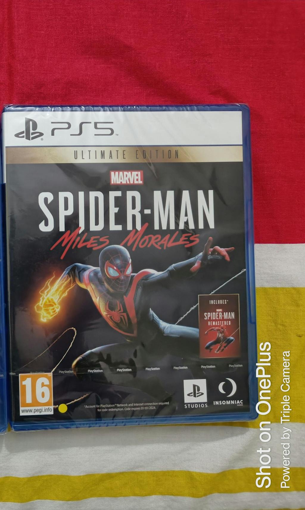 PS5 Marvel's Spiderman Miles morales Ultimate Edition
