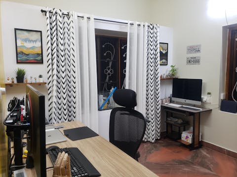 Classic Vintage Style Premium Blackout Curtains - Black & White Wave(Set of 2)