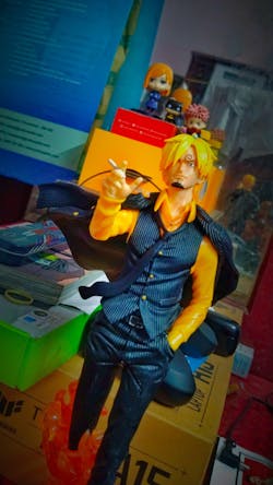 One Piece | Vinsmoke Sanji Peripheral Cook Anime Action Figure | 31 Cm |