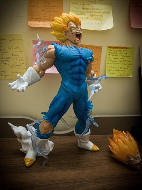 Dragon Ball Z |PVC| Majin Vegeta Action Figure (DOUBLE Head) – 27cm Collectible by Shoppingnest