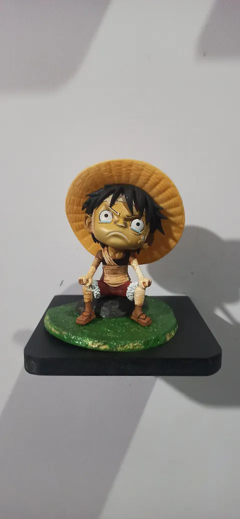 One Piece | Straw Hat Kid Luffy Bandaged Anime Action Figure | 12 Cm |