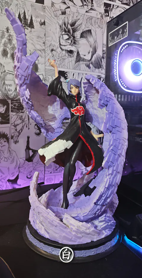 Na-ruto Akatsuki Konan Dance of the Shikigami Action Figure  | 37 Cms |