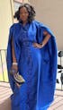 Amara shining sequence African Boubou dress