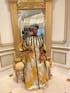Idara Golden yellow african brocade Boubou