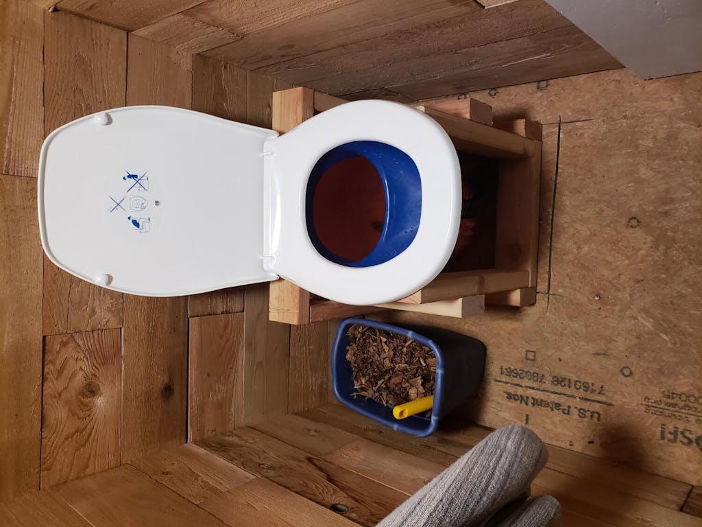 Separett Privy 501 Urine Diverting Toilet Kit