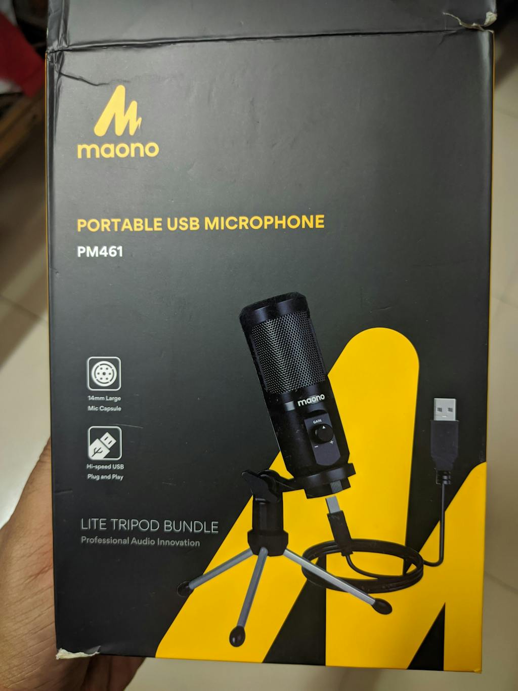 Maono AU-PM461TR USB Condenser Mic for PC Price in Bangladesh - ShopZ BD