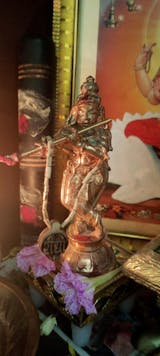 Krishna 4" inches panchalogam bronze idol