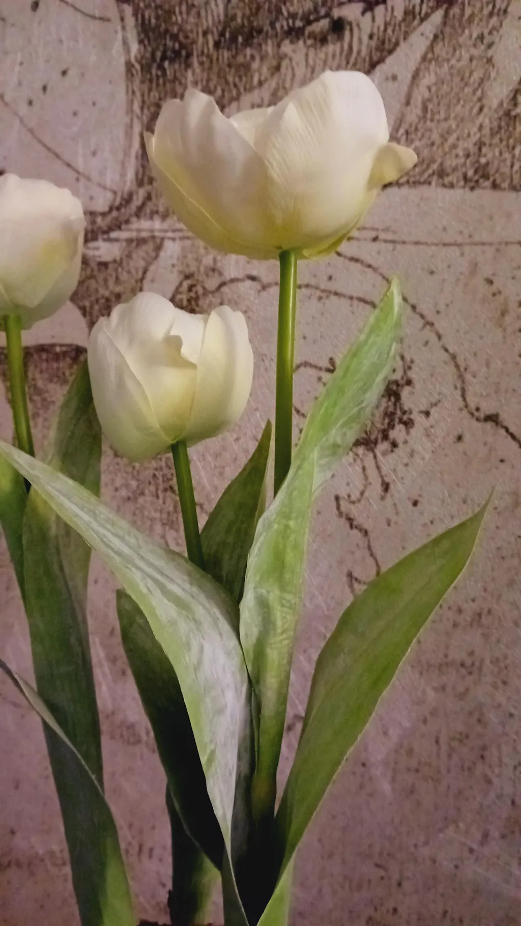 Tulipano artificiale e realistico in vaso – Altezza: 26 cm – Grande selezione – Alta qualità & Sensazione – Pianta artificiale (arancio, fiore aperto