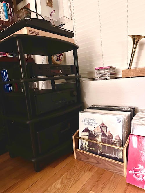 Walnut "Soundcheck" Vinyl Record Crate