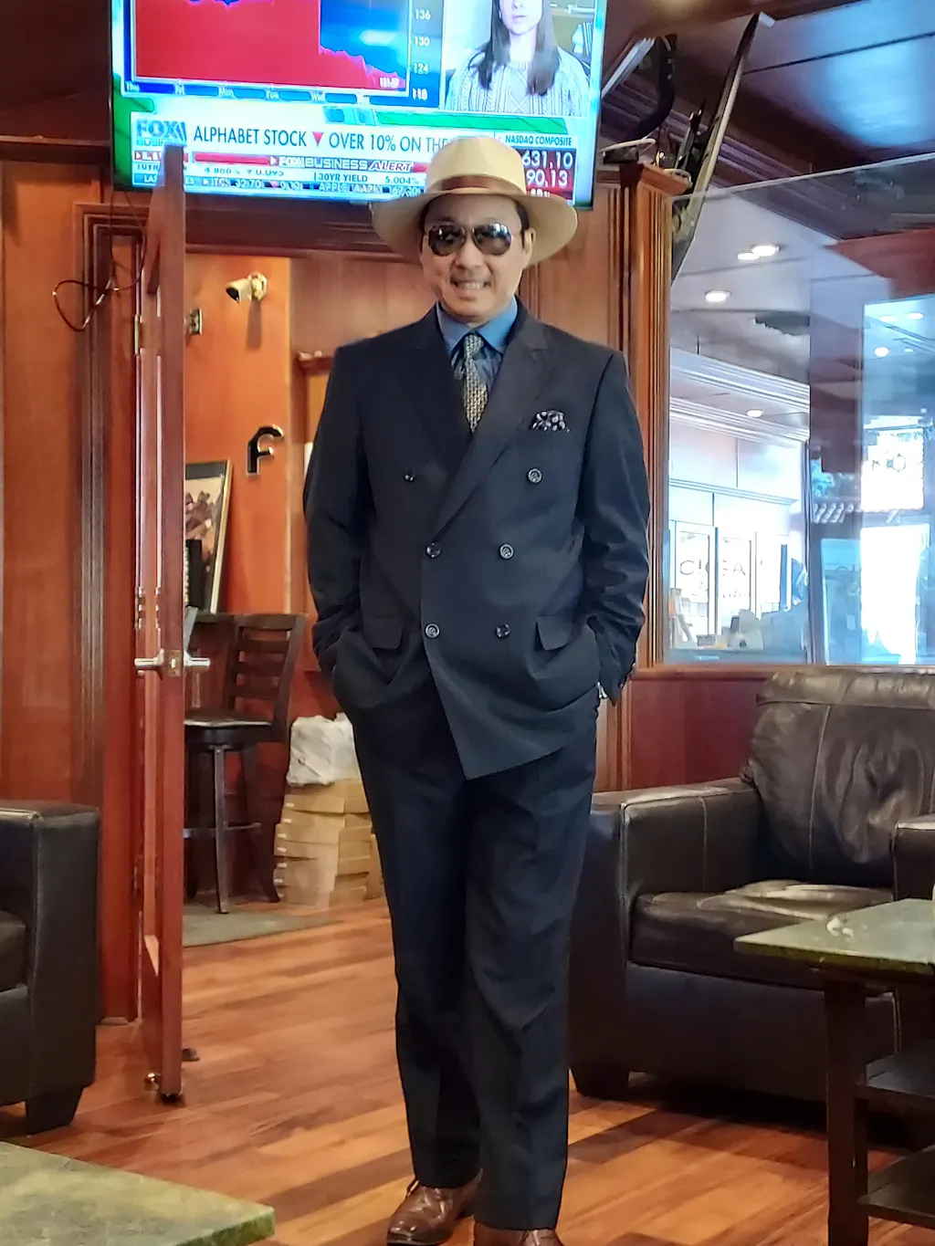 Apollo King Ivory Wool-Feel Suit: Modern Two-Button Fit main image 0