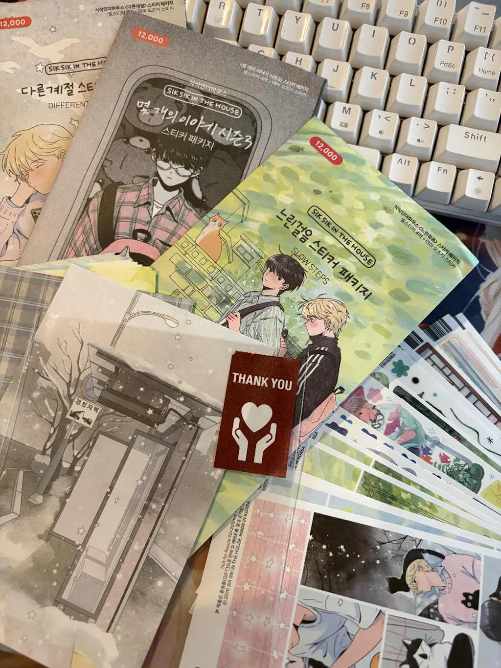 Slow Steps Sticker Package (4 Designs + Special Gift)