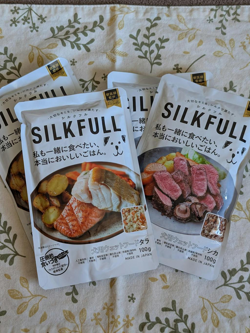 【新味お試しセット】シカ3袋＋タラ3袋