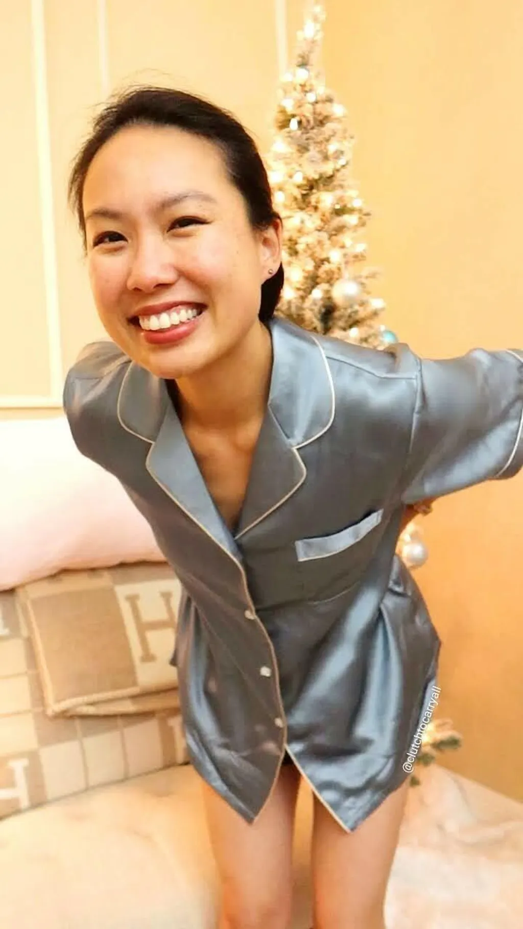Silk Like Me PJ Set - Black main image 0