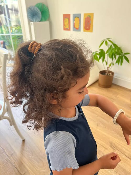 Skinny Silk Scrunchies - Warm Glow (Set of 4)