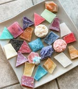  Silky Gem - Mystery Box, Edible Crystal Candy, 26-28 Clusters,  Multi Flavor, Kohakutou, Edible Gem, Vegan, Gluten Free, ASMR : Everything  Else