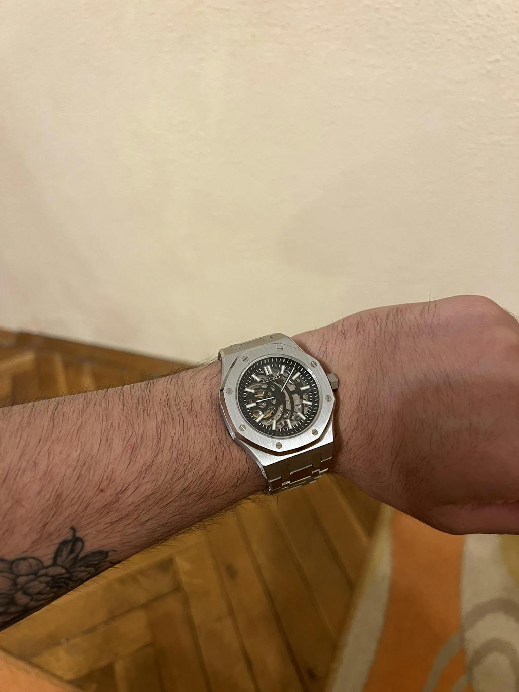 ROYAL OAK SILVER SKELETON MOD