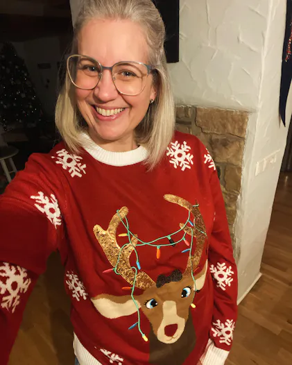 Geagodelia Weihnachtspullover für Damen Weihnachten Motiv Rentier Schnee Weihnachtsmann S-XXL Winter warm weich elegant Frauen Mädchen Christmas Sweater, Weiß L Geagodelia Weihnachtspullover für Damen Weihnachten Motiv Rentier Schnee Weihnachtsmann S-XXL Winter warm weich elegant Frauen Mädchen Christmas Sweater, Weiß L