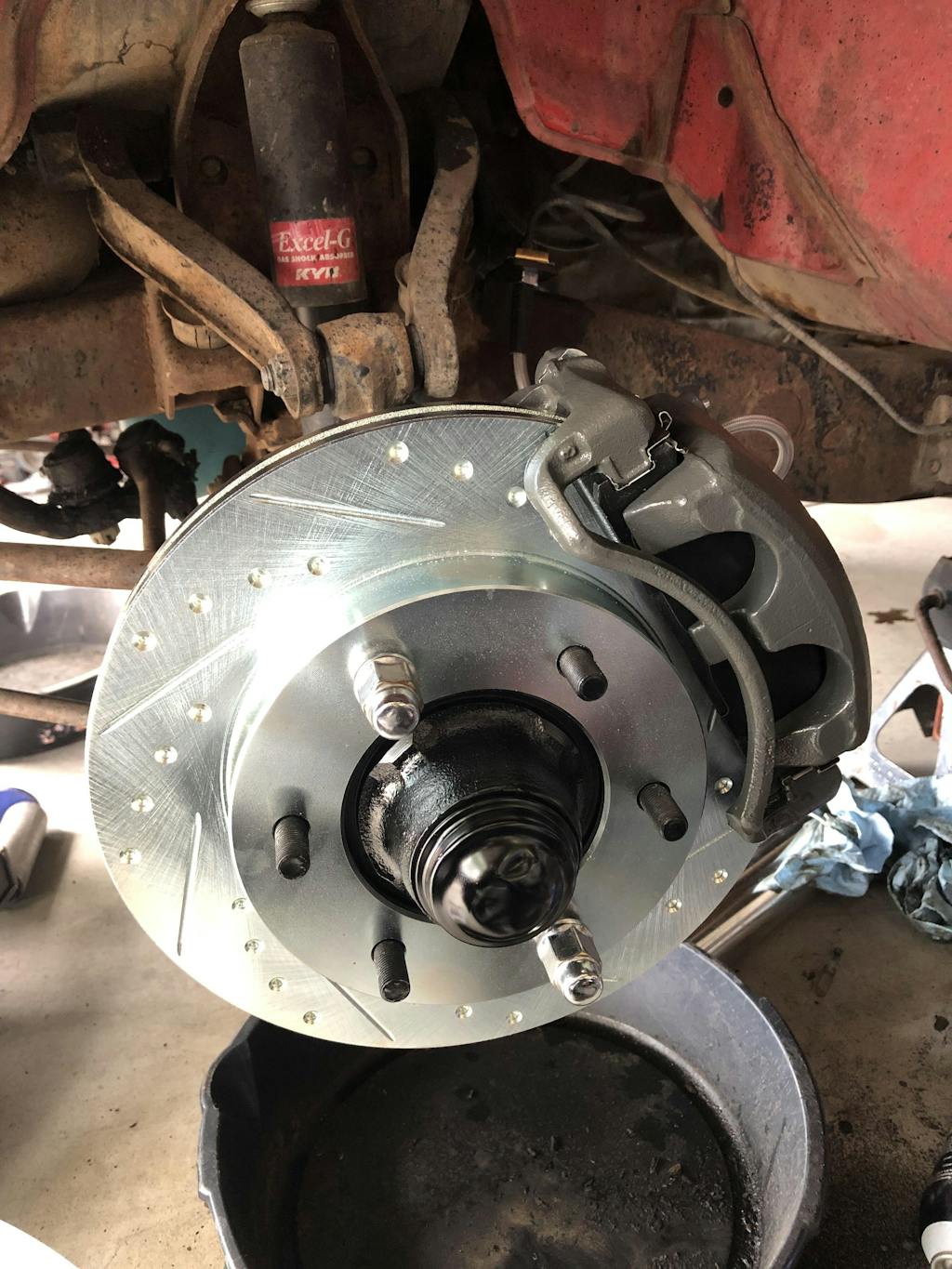 1964-1979 Datsun 620, 520, 521, 310, 320 Front Brake upgrade kit