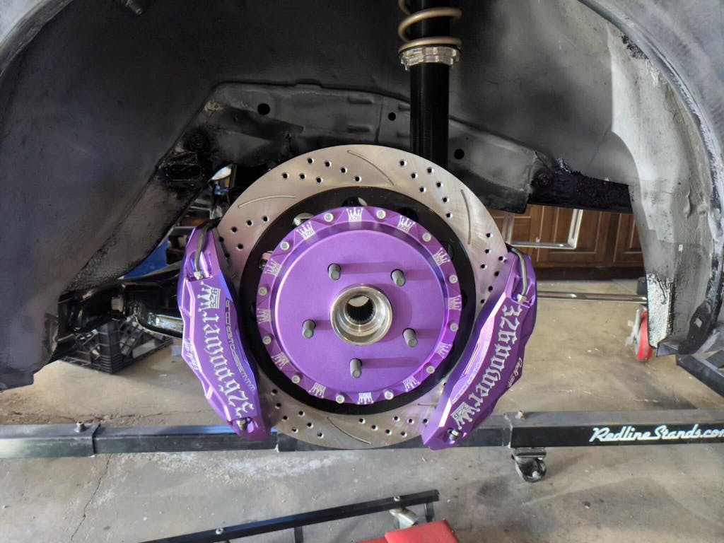 240SX DUAL Wilwood CALIPER cnc brackets BRAKE UPGRADE WITH DEDICATED HYDRAULIC HANDBRAKE CALIPER FITS S13 S14 S15 R35 180SX 200SX SILVIA